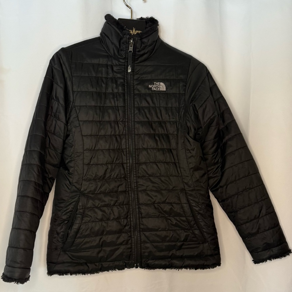 The North Face Kids Black Mossbud Jacket Size 18